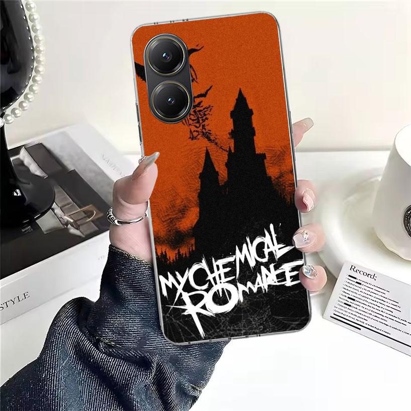 

My Chemical Romance MCR Soft Phone Case For Xiaomi Redmi 15C 15 13C 13 Poco X5 X6 X7 F7 Ultra M7 12C 12 10 10C 9C 9A 9T 9 Fundas Redmi 12