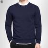 Bvaeocl Winter Crew Neck Knit Solid Long BV147 Men's Sweater, Warm, Color, Casual, Sleeve, Undershirt, Stylish, Spring/Autumn Outfit, (JP, Alphabet,