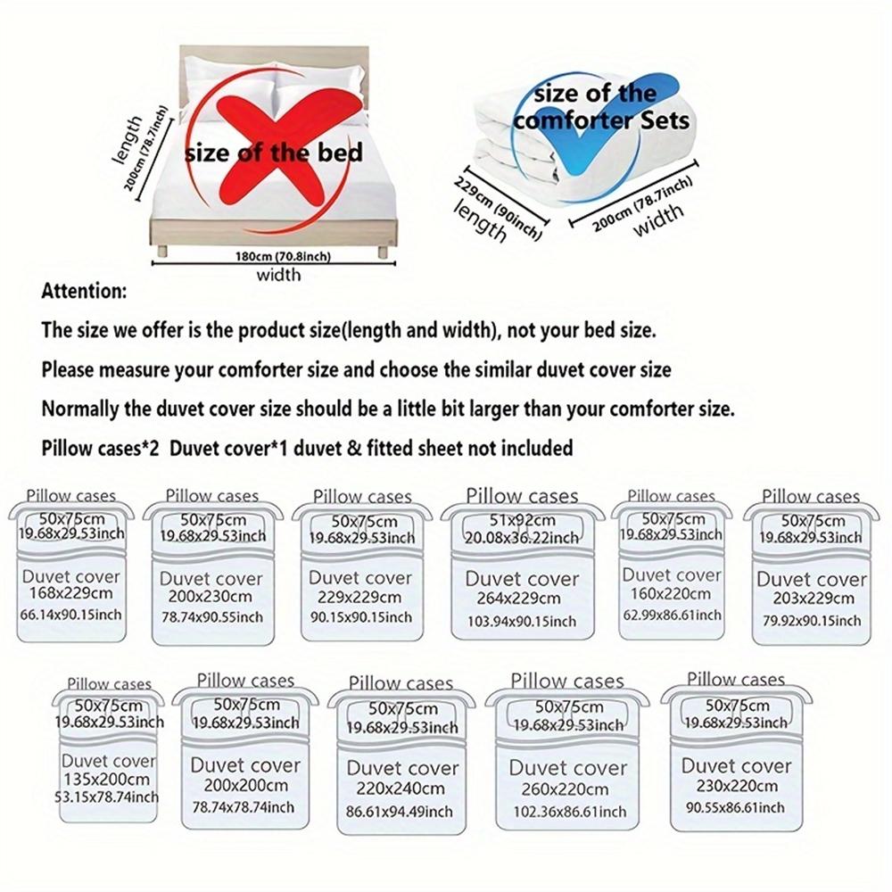 3-teiliges Gothic Schädel Blumen Bettbezug-Set - Weiche Atmungsaktive HD-Druck Bettwäsche für Zuhause Wohnheim Deko - Halloween-Thema, Comfor