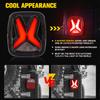 Car Rear LED Tail Lights For Jeep Wrangler CJ TJ YJ 1998-2006 Smoked 12v Drl Modified Brake Tail lamp