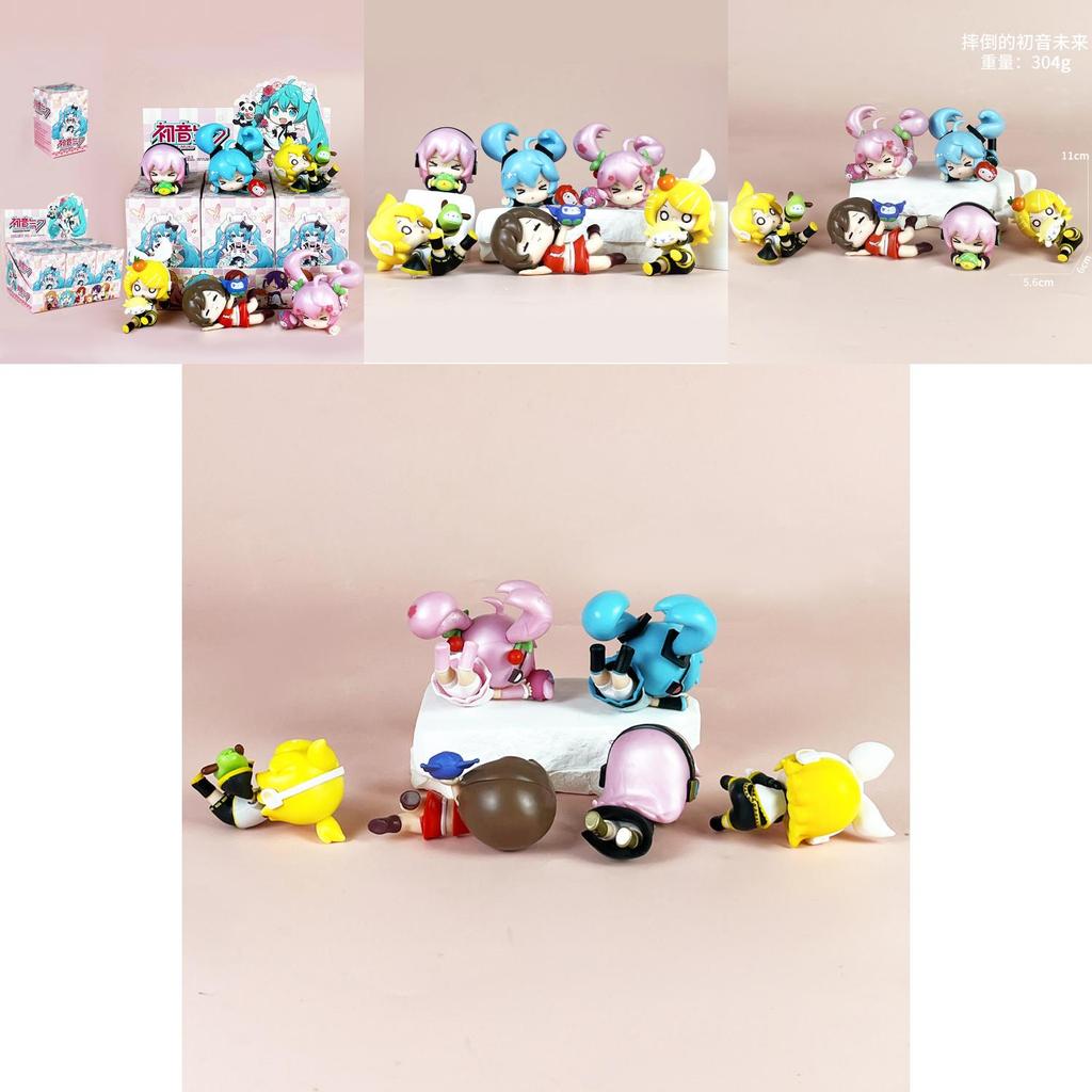 Hatsune Miku Pvc Collectible Figure With Assembly For Anime Fans