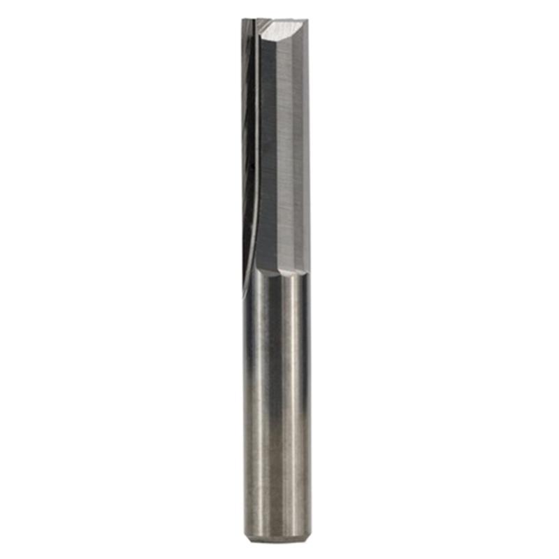 2 Flute Straight Slot Milling Cutter 6mm Shank Router Bits for Wood PVC