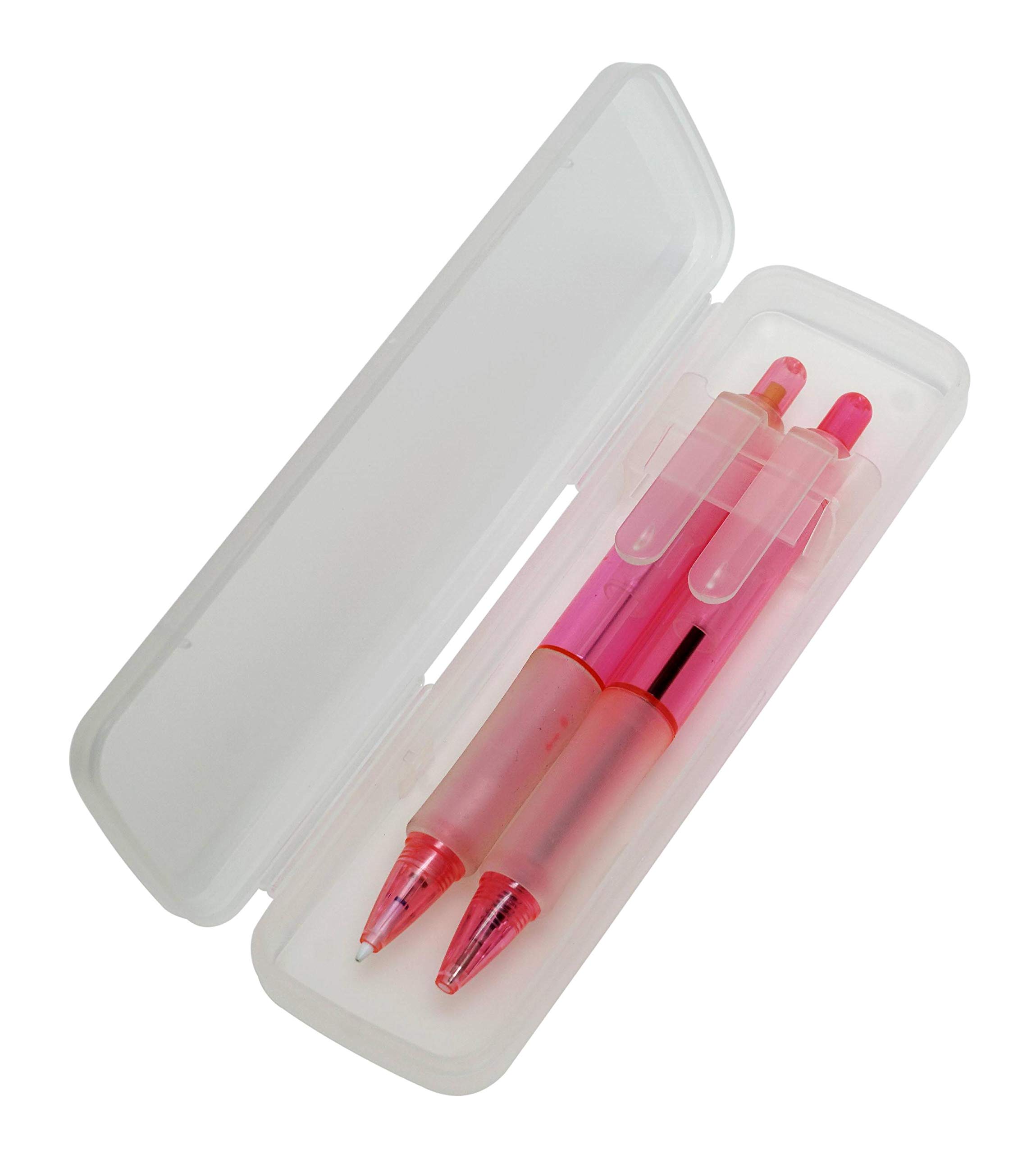 

Giant Grip Ballpoint Pencil and Mechanical Pencil Set in a PP Pencil Comes in a OPP Thick shaft with a retractable rubber Product (5-Pack) розовый