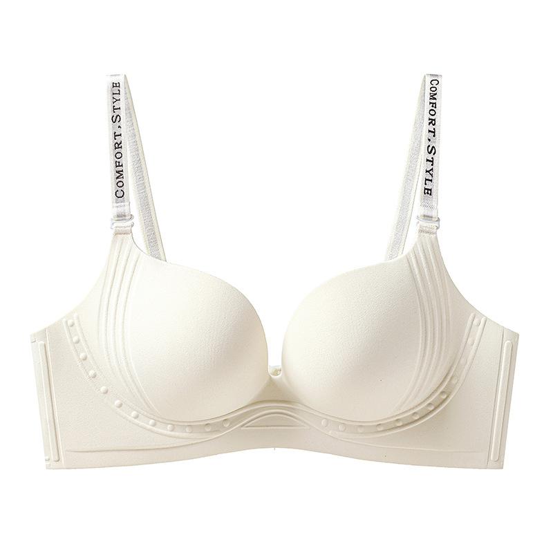 

Sexy big without steel ring adjustment type upper support breast anti-sagging seamless bra cover 32(recommended 35-47.5kg ) шампанского