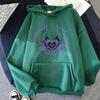Genshin Impact Varesa Anime Hoodie Men Retro Sweatshirt Autumn/Winter Kawaii Retro Casual Sweatshirt