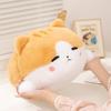 Soft Cartoon Cat Plush Pillow Cute Laying Kitty Stuffed Animal Toy Comfort Sofa Cushion Home Ornament Birthday Gift for Kids