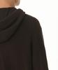 Musinsa Standard Ribbed Knit Hooded Zip-Up [Brown]