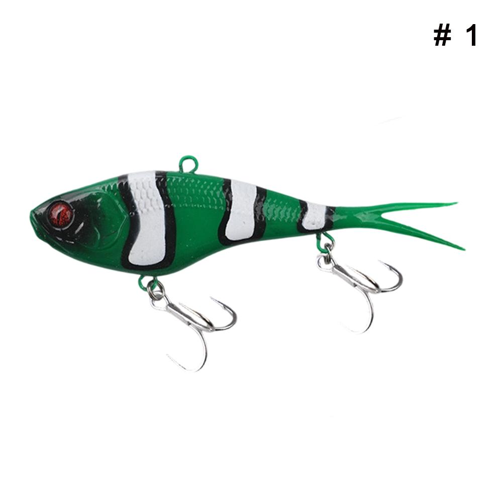 

1PC 67G/13.4CM VIB Soft Fishing Lure Forked Tail Lead Core Long Cast Bionic Bait Fishing Supplies #1