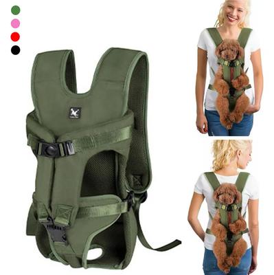 Haustier-Rucksack-Träger für Katzenhunde, vordere Reise-Hundetasche für Tiere, kleine mittelgroße Hunde, Bulldogge, Welpen, Mochila para Perro