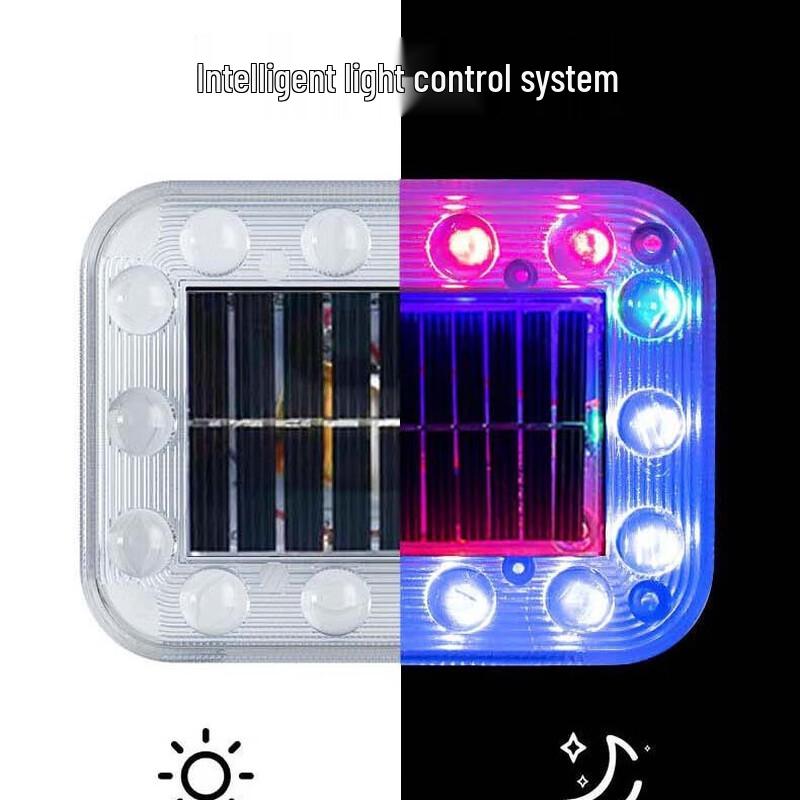 Mibao Solar Powered Truck Anti-Collision Warning Lights (2-Pack)