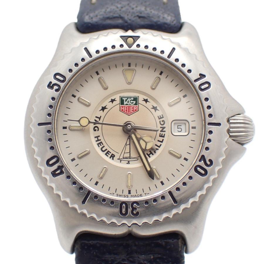 

Tag Heuer S/EL Challenge 500 pieces limited model quartz ladies watch silver dial genuine leather belt WI1310 [Ioki Pawn Shop]