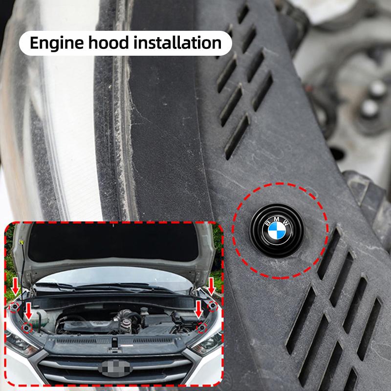 Car Door Shock Absorber Protection Sticker Accessories For BMW F12 F13 G30 G32 F34 F40 F45 F46 X1 X2 X3 X5 X4 X6 X7 F25 F26 G06
