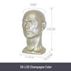 Multifunctional Display Mannequin Head for Spray Paint Hat, Bow Tie, Glasses, and Mask Props
