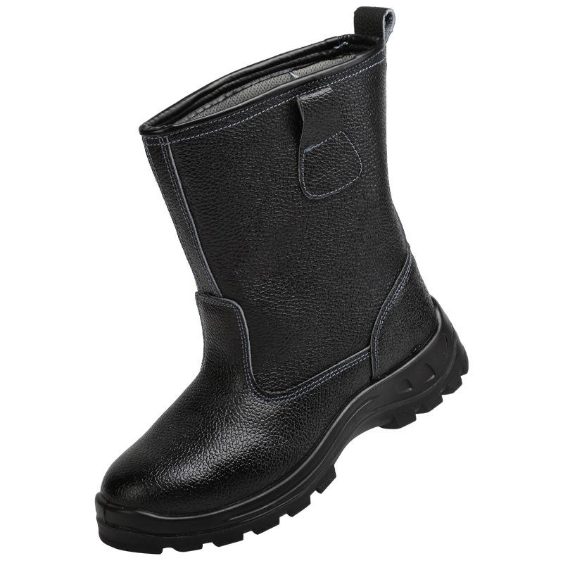 Pracovní obuv, Nárazuvzdorná a Propichuvzdorná, Vysoká důlní obuv pro ropná pole, Pracovní obuv odolná proti oleji, Svářečská obuv