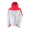 SALOMON ICEROCKET JACKET W Ski Jacket Women's (L40413800) White/Hibiscus/S