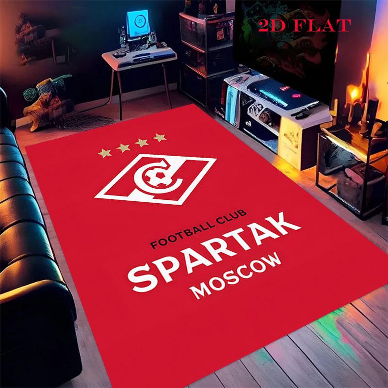 Spartak Moscow Rush Carpet Rug for Living Room Bedroom Home Sofa Decoration,Kids play Nonslip Floor Mat