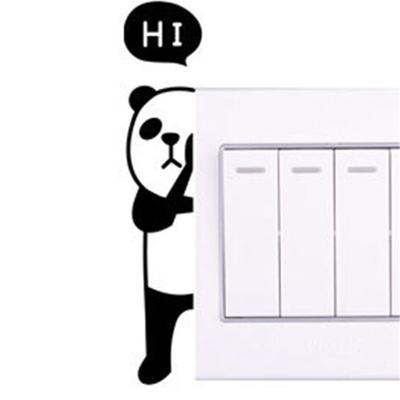 Wall Stickers Decals Switch Sticker Sticker Panda Decor