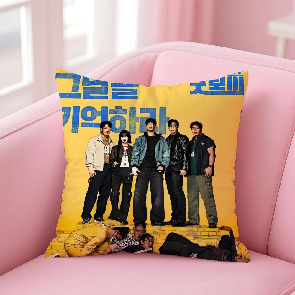 Hot Funny Korean TV Series GGood Boy Cushion Cover Pillow Case Soft Skin Friendly Fabric Concealed Zipper