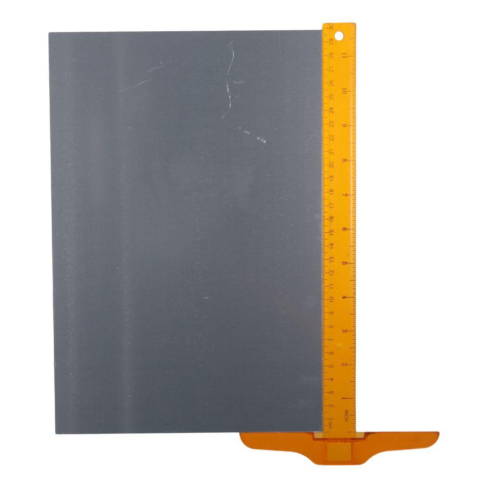 1Pc 300 x 200mm Rectangle Aluminum Plate Silver Tone Flat Metal Stock  Industry Welding Crafting