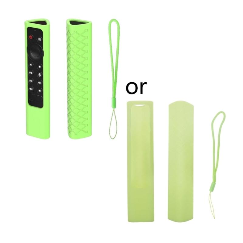 

Silicone Protective Cases for NVIDIA Shield TV Pro Remote Control Anti-Slipping Cases Durable Protector Lightweight Bag зелёный