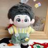Striped T-shirt Doll Clothes Outfit Suit Doll Dress Up Set  Children's Gift