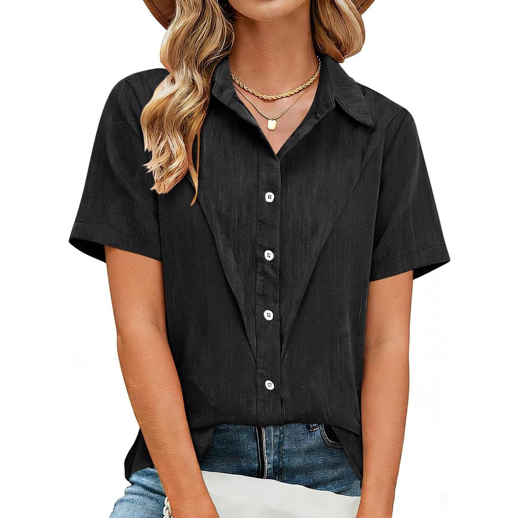 Women's Fashionable Casual -colored Top