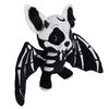 28cm Halloween Scheletro Bicolore Pipistrello Peluche Giocattolo Peluche Scheletro Animale Giocattoli Carino Peluche Bambola Decorazione Casa Halloween Regalo Festività