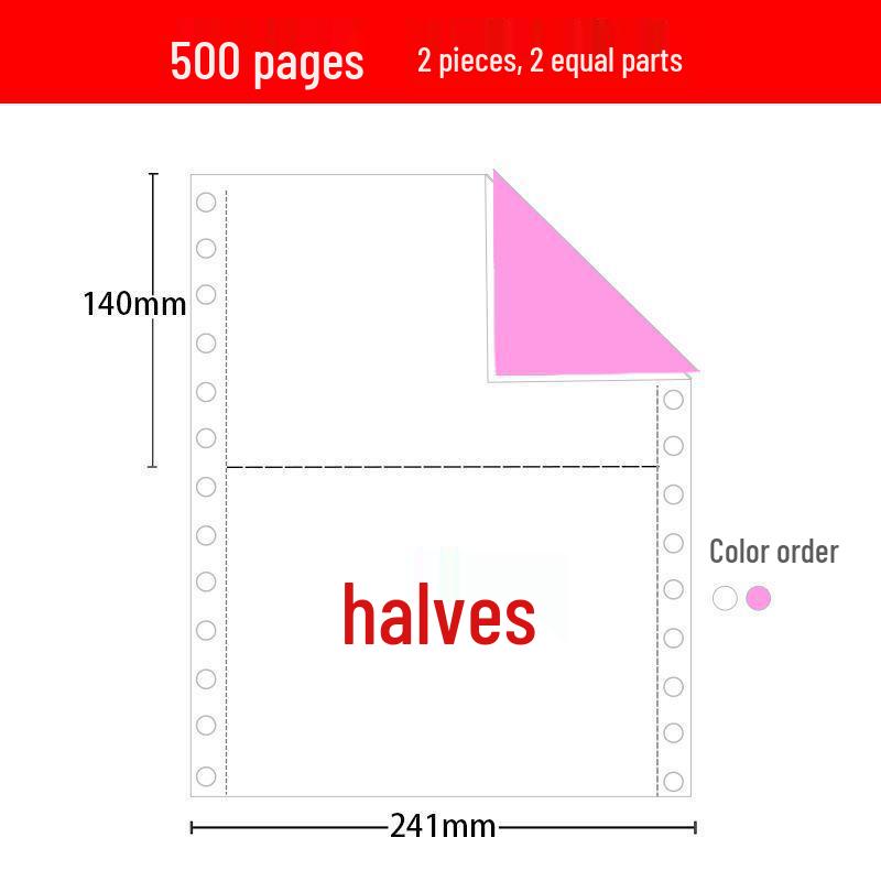Multi-part Computer Print Paper: One, Two, Three, Four, Five-Part; Includes Delivery Note and Receipt Forms