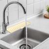 Multifunction  Silicone Faucet Mat Not  Slip Drainages Mat Kitchen Faucet Mat Kitchen Sink Accessory Large for Kitchen Sink