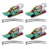 4PCS Clip-on Fishing Casting Trigger Plastic Fishing Trigger Aid  Sea Fishing