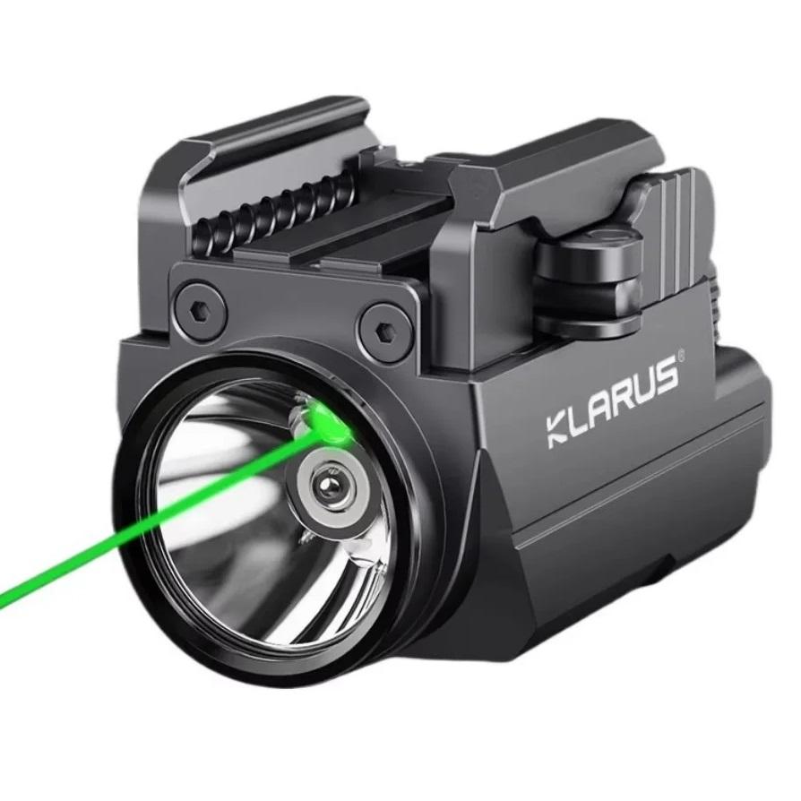 Original Klarus GL2 Tactical Flashlight 2 in 1 Combo 1000 Lumens H351D LED Hunting Light for Glock Quick Detach Multiple Rails