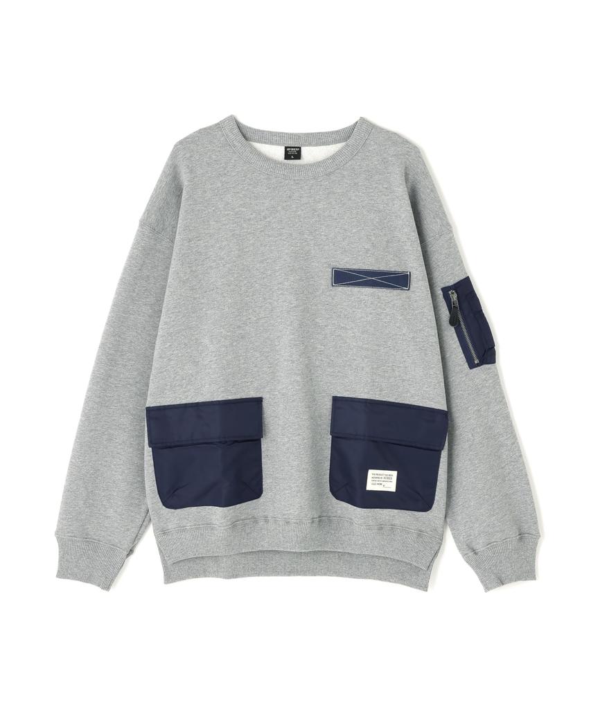 AVIREX Tactical Crewneck Sweat 783-5932006 2XL Oxford