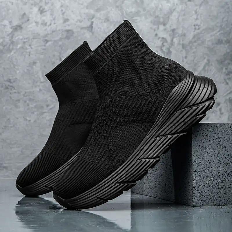 Fashion Without Laces Black Boots For Lady Loafers Pretty Shoes Women Sneakers 46 Sport Loafer'lar Tines Leisure Losfers Outings