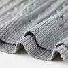 Women's Linen Blend Cable Knit Short Sleeve Top