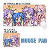 Extra Large Lucky Star Izumi Konata Hiiragi Kagami Loli Anime Girls Character Big Mouse Pad Mousepad XXL Keyboard Desk Mat