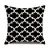 Nordic Geometric Decorative Pillow Sofa Cushion Cover Modern Home Decor Square Pillowcase Peach Skin Pillowcase