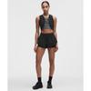 Lullulemon Translucent Two-In-One High-Rise Shorts 3-Inch Blk
