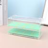 1/64 Car Model Display Shelf With Parking Space Toy Car Transparent Storage Box 8 Slot Showcase Finishing Cabinet