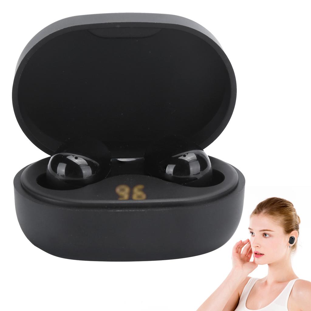 Echte kabellose Bluetooth 5.0 Ohrhörer Digitalanzeige Leicht mit Ladecase