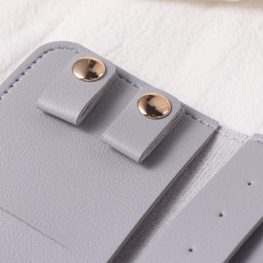 Portable Packing Pouches for Necklaces Foldable Jewellery Roll  for Earrings Bracelet