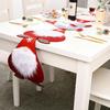 High-End Christmas Red Plaid Table Runner: Dining, Restaurant, Sideboard, Cabinet, and Buffet Decoration.