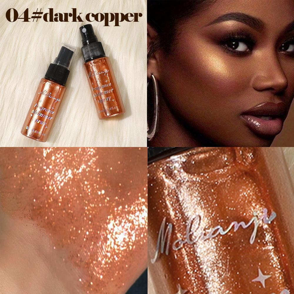 

MOLIANJI Cross-Border Glitter & Brightening Body Spray - Фиолетовый ароматизированный порошок 30ml