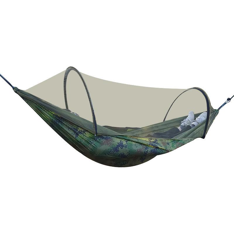 

1Pc Anti-Side Flip Mosquito Proof Camping Hammock Mosquito Net with Insect Net Portable Outdoor Hammock Lightweight Travel Bed