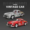 1/32 Benz 300SL 35# Vintage Classic Alloy Diecast Model Car Retro Classic Car Hobby Collectibles Racing Games for Children Gifts