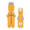 Waterproof Pet Dog Raincoat with Hat Lightweight Outdoor Dog Raincoat Four Legged Clothing Reflective Stripe Dog Rain Cape