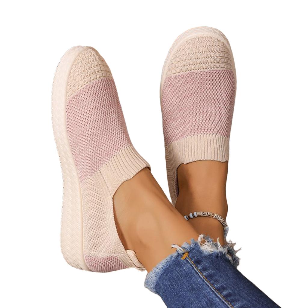 Women's Breathable Mesh Flats, Lightweight - Loafers for Everyday Wear