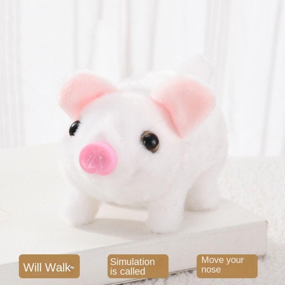 With Sound Electronic Pig Can Walk Walking Moving Pet Toys Electric Simulation Pig  Children Gifts