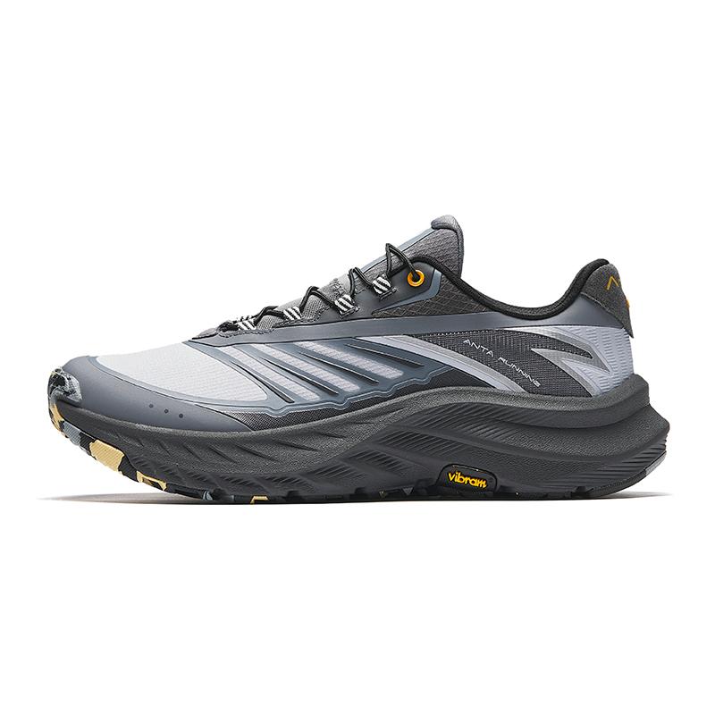 Anta Explore Outdoor Hiking Trail Running Men Black Blue 912345588-8 40