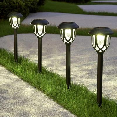 Led Solar Pathway Lights Lawn Lamp Outdoor Bulb Light Sensor Waterproof Solar Street Lamp Solar Lights For Home Garden Decor