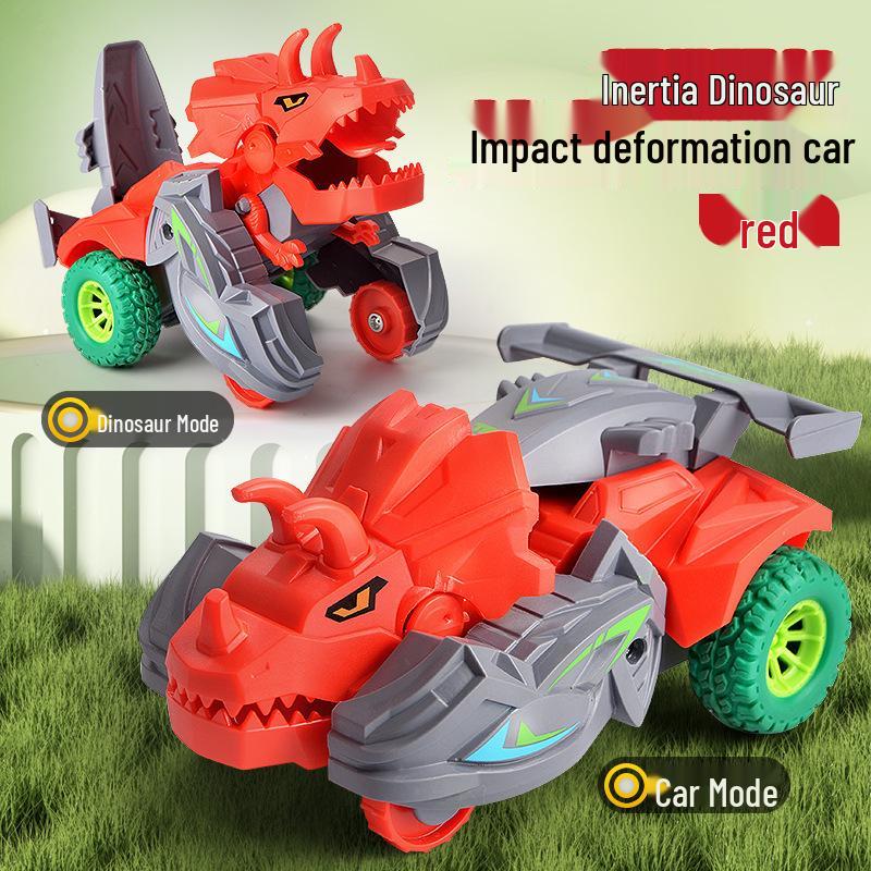 

Детская развивающая игрушка-трансформер динозавр - инерционная модель для мальчиков